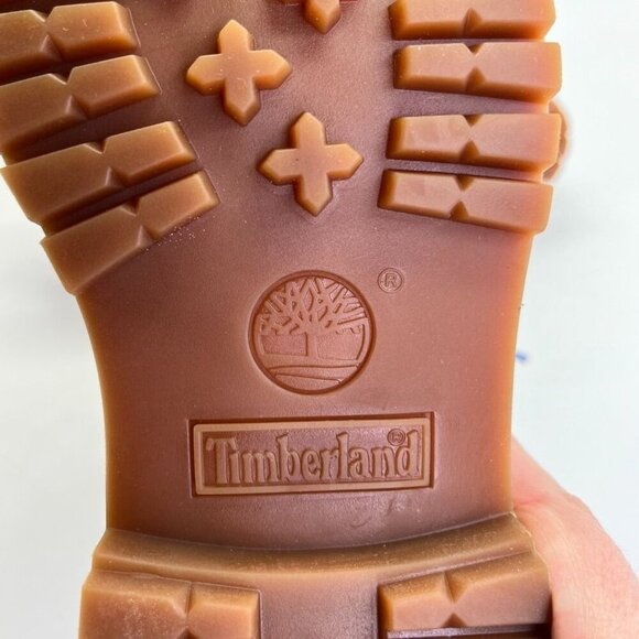 Timberland 6-inch Premium Waterproof Boot Women's Size 6 In Light Grey Nubuck - Picture 10 of 16